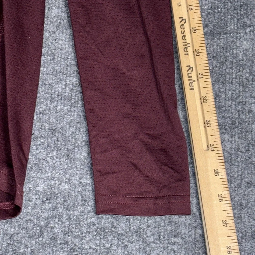 Spyder‎ Pullover Men's Small Burgundy Polyester 1/4 Zip Activewear Training